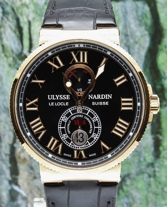 (image for) 99.9% New Ulysse Nardin Maxi Marine Chronometer 43mm Mens Watch / 266-67